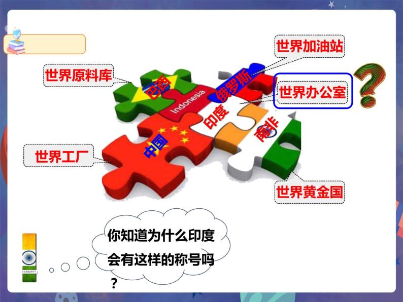 初中地理商务星球版七年级下册第三节印度说课ppt课件
