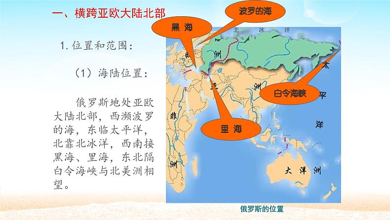 人教版初中地理七年级下册 第四节 俄罗斯  课件第2页