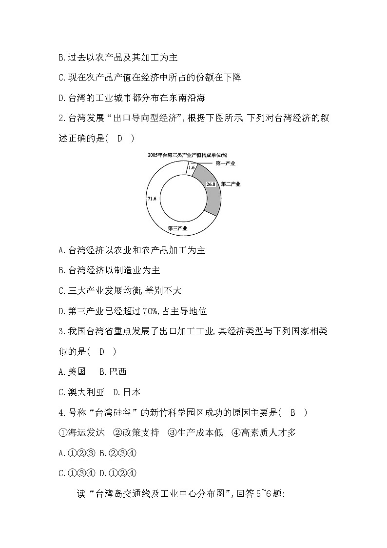台湾——祖国神圣的领土PPT课件免费下载03