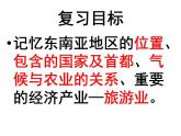 商务星球版地理七年级下册《东南亚》复习课件