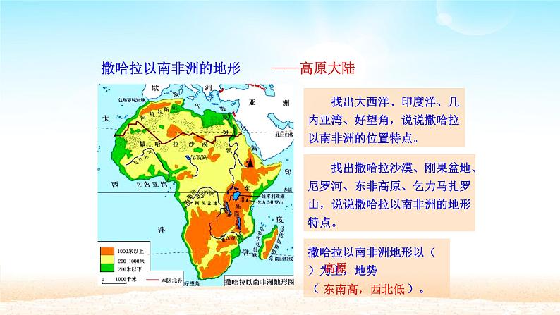 人教版初中地理七年级下册 第八章 第三节　撒哈拉以南非洲  课件03