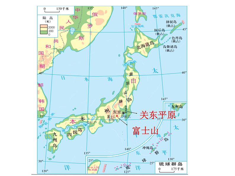 商务星球版地理七年级下册《日本》复习课件第5页