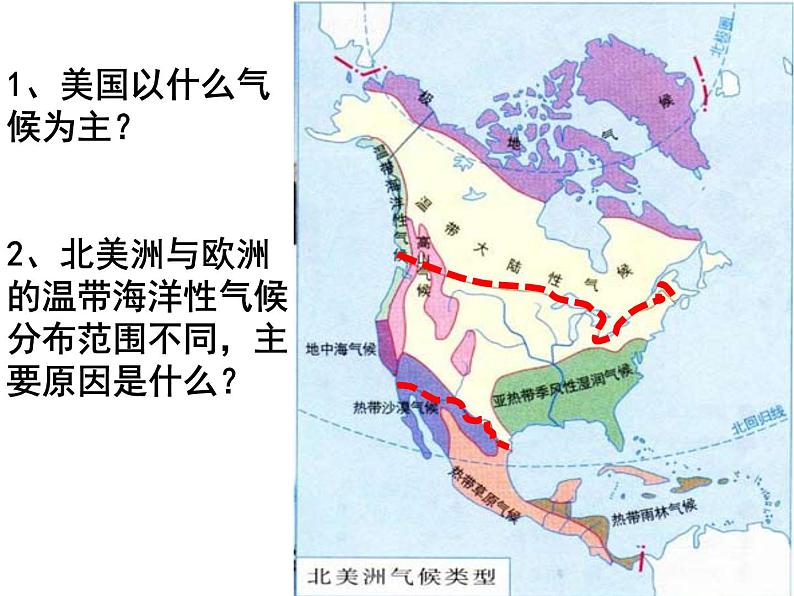 商务星球版地理七年级下册《美国》复习课件08