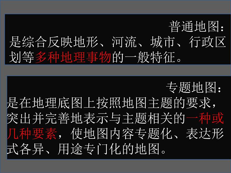 1.2地图课件 中图版地理七年级上册第8页