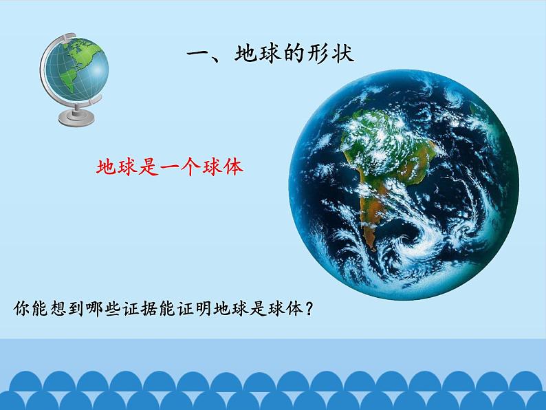 鲁教版（五四制）地理六年级上册 第一章 第一节 地球和地球仪_ 课件第5页