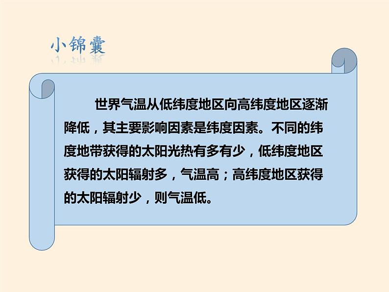 鲁教版（五四制）地理六年级上册 第三章 第二节 气温的变化与分布(1) 课件第8页