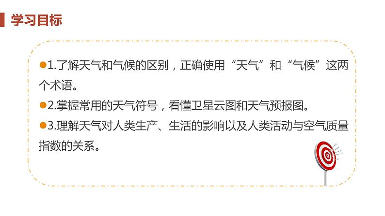 2021-2022学年初中地理人教版七年级上册 第3章 第1节多变的天气 教学课件第3页