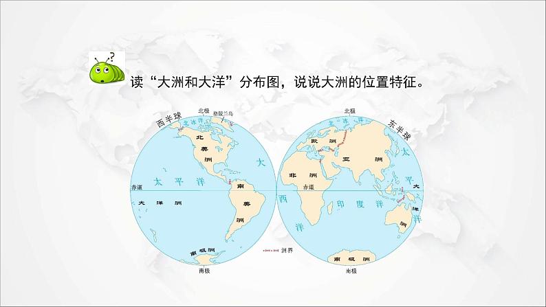 2021年初中地理人教版七年级上册 第二章第一节 大洲和大洋 课件第7页