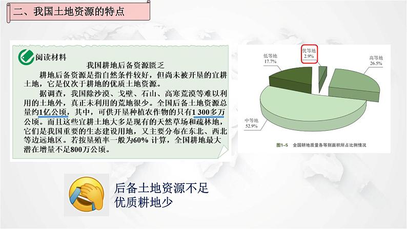 2021年初中地理人教版八年级上册 第三章第二节 土地资源（1课时） 课件第8页