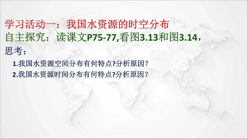 2021年初中地理人教版八年级上册 第三章第三节 水资源 课件第6页