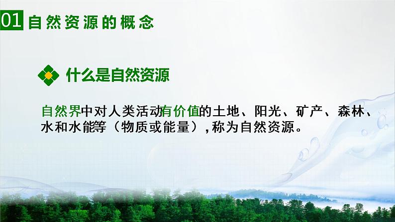 2021-2022学年初中地理人教版八年级上册 3.1 自然资源的基本特征 教学课件第4页