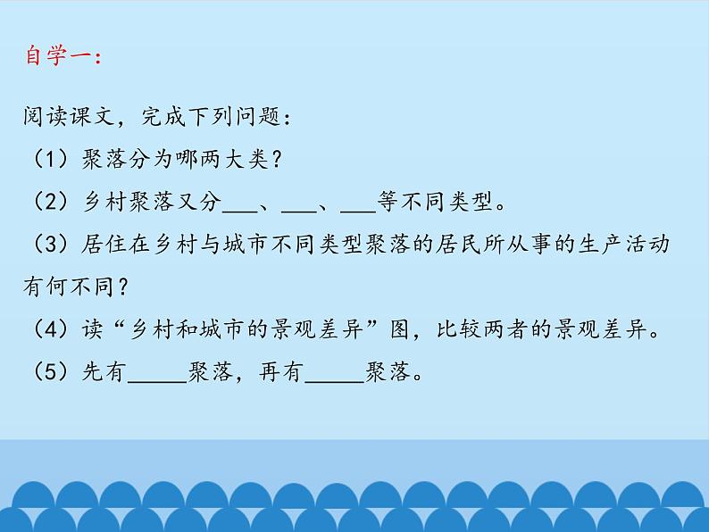 鲁教版（五四制）地理六年级上册 第四章 第三节 人类的聚居地——聚落_ 课件05