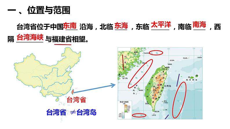 湘教版地理八年级下册第八章第二节 台湾省的地理环境与经济发展 教学课件04