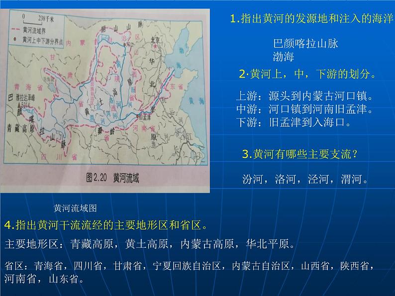 商务星球版地理八年级上册 第二章 第三节 黄河 课件第6页