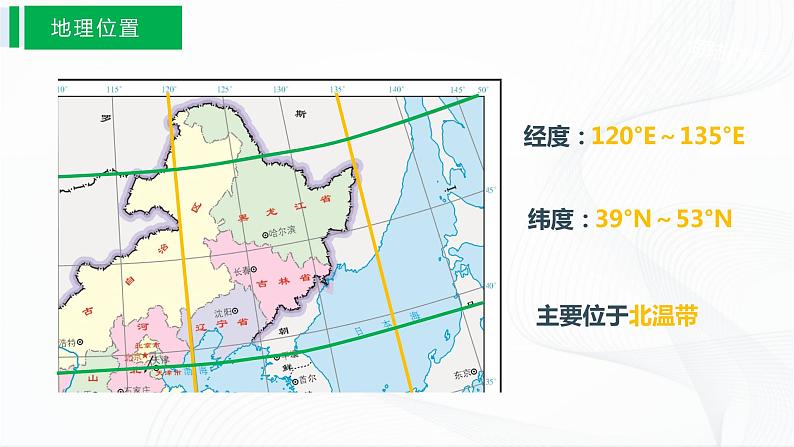 6.1东北地区的地理位置与自然环境第6页