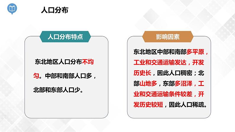 6.2 东北地区的人口与城市分布 -八年级地理下册 同步课件+练习（湘教版）08