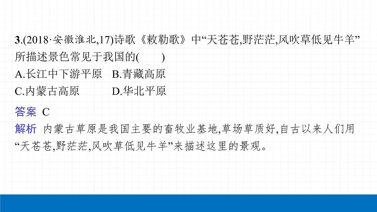 2022届初中地理一轮复习 第15讲　中国的自然资源 精品课件第7页