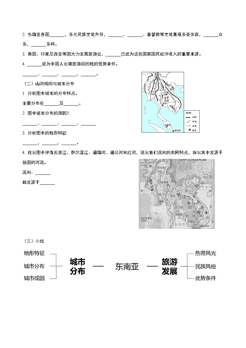 人教版（新课标）地理七下7.2《东南亚》第二课时 授课课件+学案02