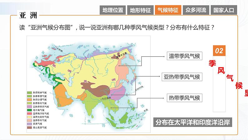 湘教版地理七下6.1   亚洲及欧洲（第2课时）课件PPT08