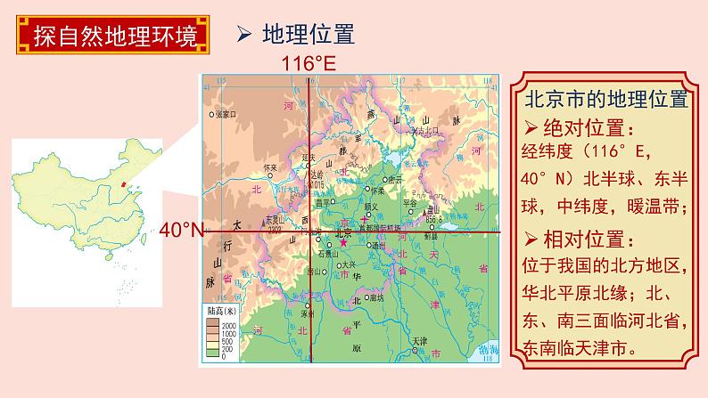 湘教版八下第八章第1节《 北京市的城市特征与建设成就》课件03