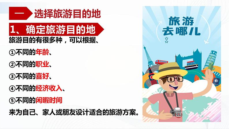 中图版地理七下5.3《学习与探究---设计一个旅游方案》课件+教案+同步练习03