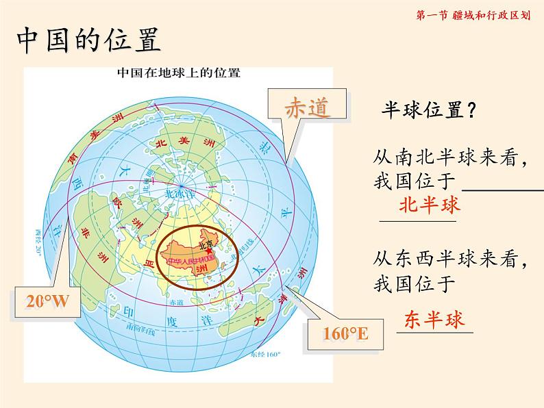 中图版地理七年级上册 第二章 第一节 疆域和行政区划(2) 课件第4页