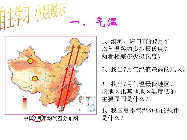 中图版地理七年级上册 第三章 第二节 气温和降水 课件第7页