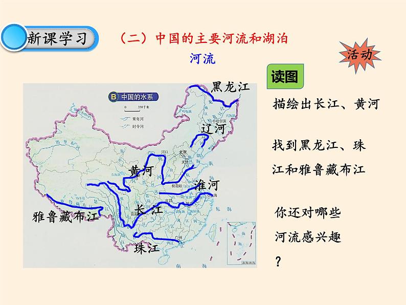中图版地理七年级上册 第三章 第四节  中国的河流和湖泊 课件第5页
