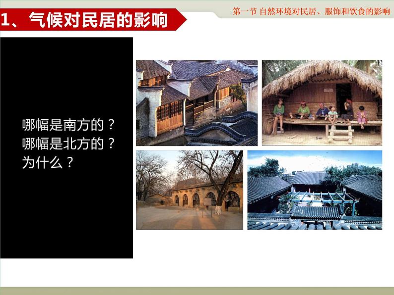 5.1《自然环境对民居、服饰和饮食的影响》课件2020-2021学年初中地理中图版七年级下册（共20张）05