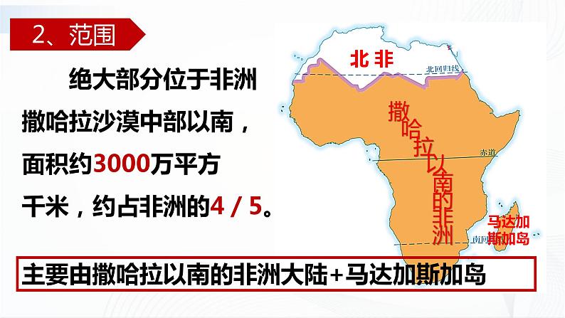 中图版地理八下6.4《撒哈拉以南非洲》课件+教案+同步练习05