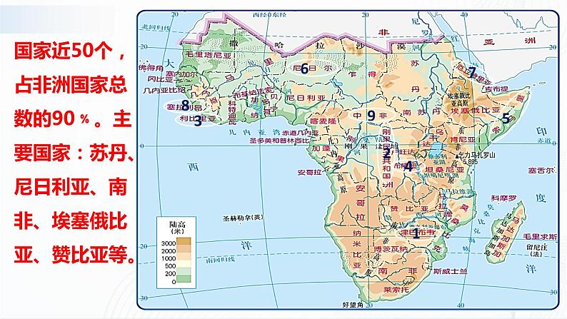 中图版地理八下6.4《撒哈拉以南非洲》课件+教案+同步练习07