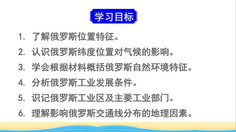 七年级地理下册第七章我们邻近的地区和国家第四节俄罗斯课件新人教版第8页