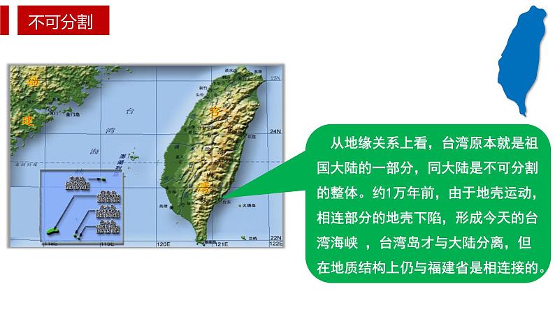 7.4祖国的神圣领土——台湾省（课件）-2021-2022学年八年级下学期同步课件（人教版）06