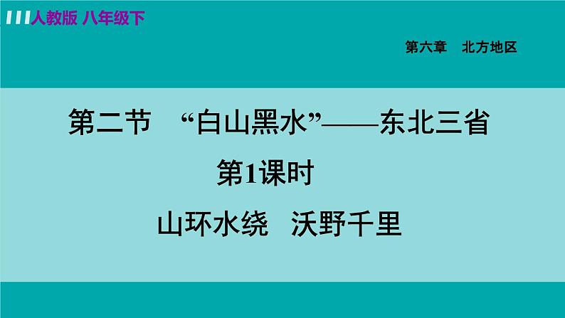 人教版八年级地理下册  6.2.1   山环水绕   沃野千里 课件第1页