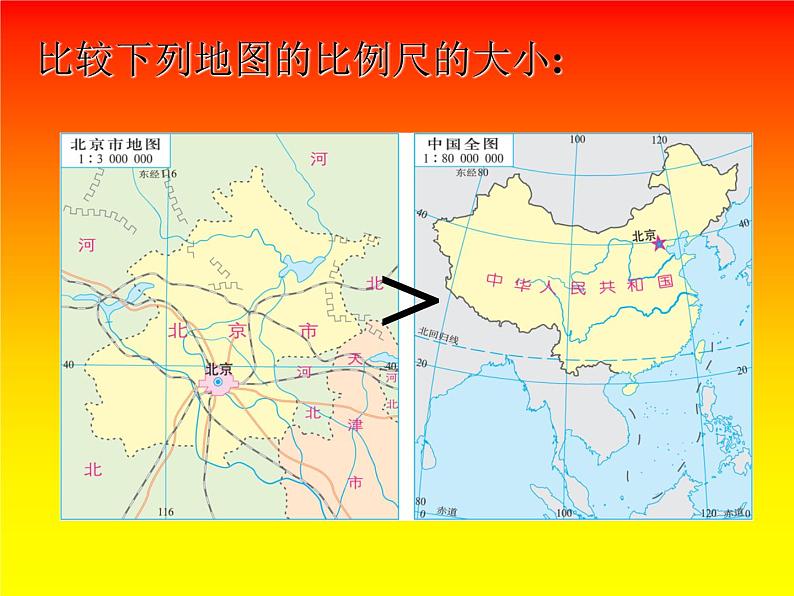 人教版地理七年级上册1.3《地图的阅读》课件 （共61张PPT）07