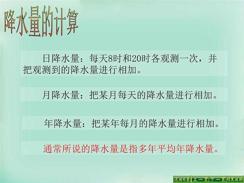 人教版地理七年级上册 降水的变化与分布21张幻灯片课件PPT08