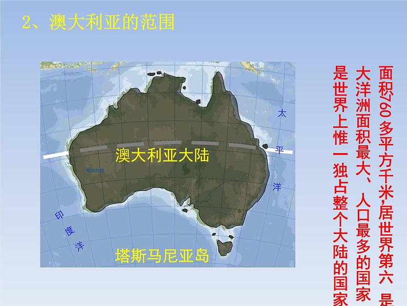 人教版七年级下册地理第八章第四节澳大利亚课件  （共25张PPT）第5页