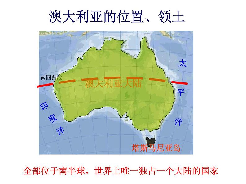 人教版地理七年级下册 第四节_澳大利亚_1课件PPT第8页