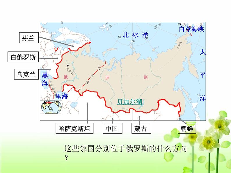 人教版七年级下册地理：第七章第四节《俄罗斯》课件（共26张PPT）第5页