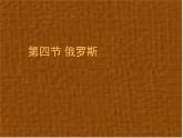 人教版地理七年级下册 7.4 俄罗斯 （共54张ppt）
