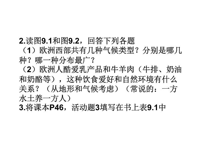 人教版七年级地理欧洲西部课件PPT第7页