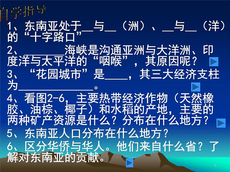 人教版地理七年级下册 东南亚课件第二课时第4页