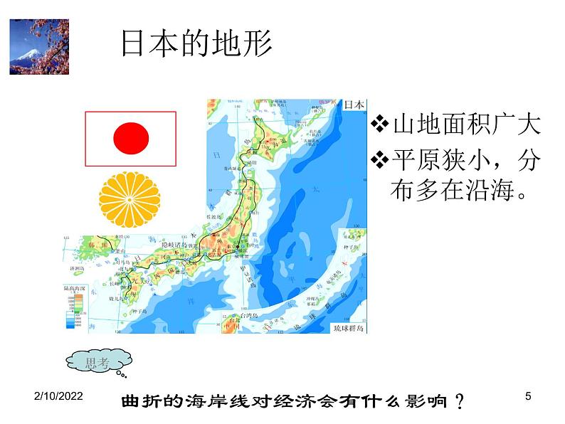 【人教版】地理七年级下册课件 第七章 我们邻近的国家和地区 日本 ppt（共21张PPT）第5页