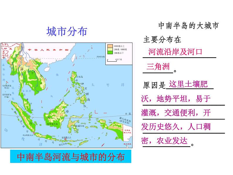 人教版地理七年级下册 东南亚第二课时课件PPT第6页