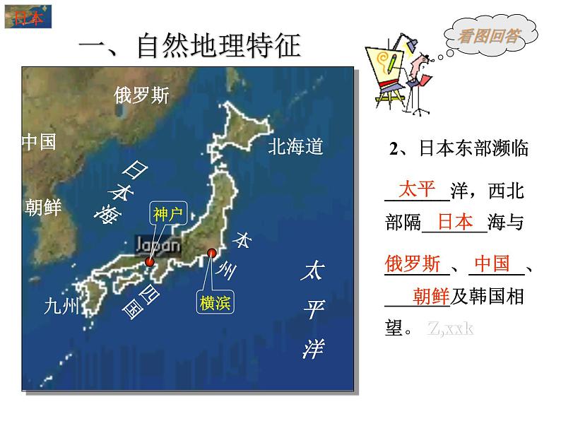 人教版七年级地理下册教学课件：日本（共12张PPT）第3页