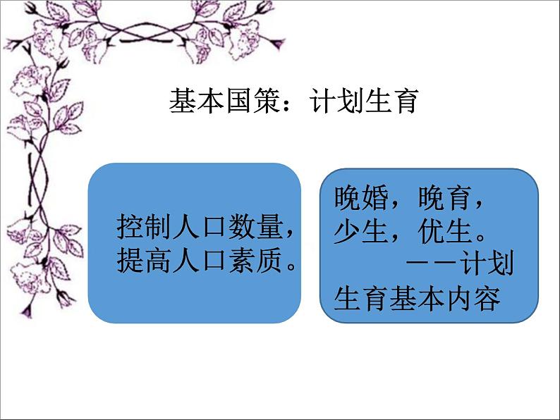 人教版地理八年级上册 《人口》课件3第6页