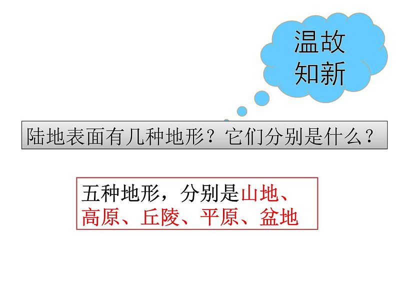 人教版地理八年级上册2.1地形和地势课件02