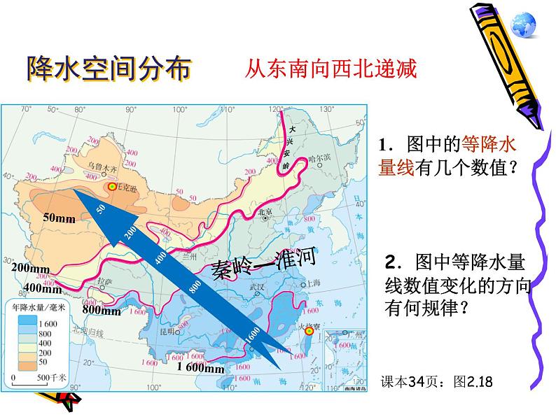 人教新课标八年级地理上册第二章第二节《气候》教学课件（共24张PPT）第4页