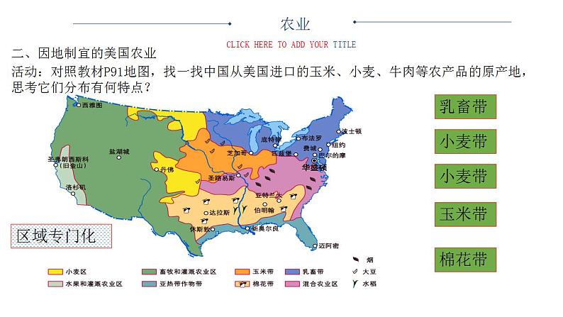 中图版地理八年级下册7.2美国第3课时课件05