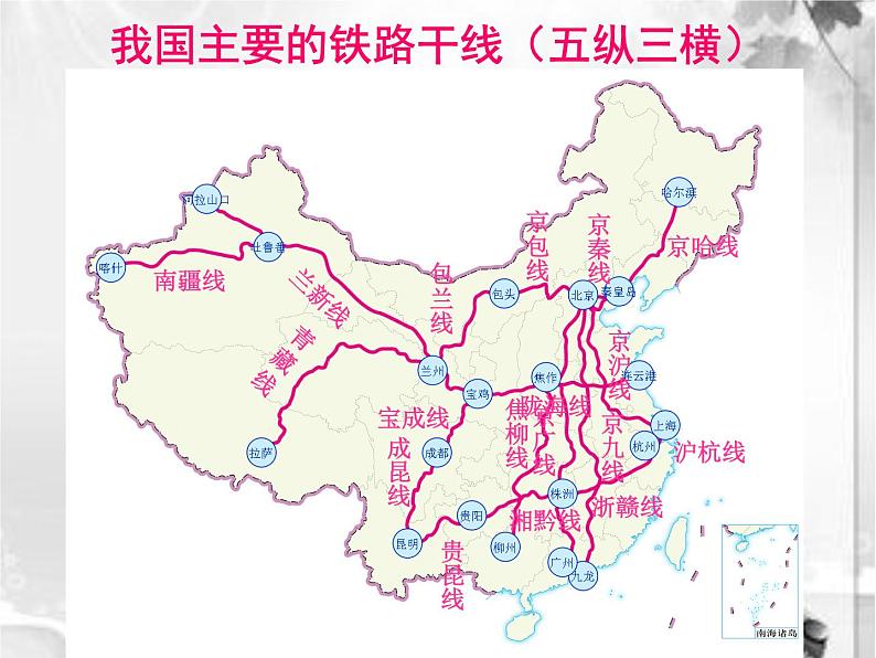 4.4 交通运输——中图版七年级地理下册课件(共49张PPT)06